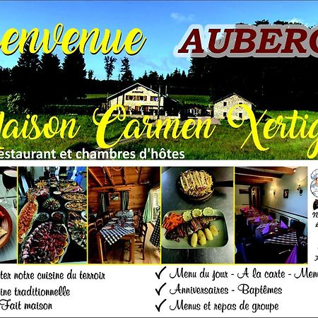 Maison Carmen - Restaurant , Meuble De Tourisme, Appartements Xertigny المظهر الخارجي الصورة